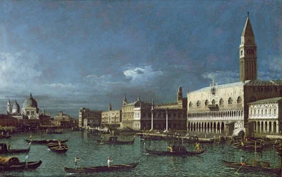 Le Grand Canal avec l